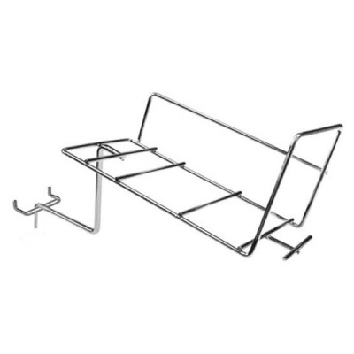 HP-04 Держатель миксира c ценникодержателем, на перфорацию. Цвет: Цинк